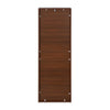 Nilkamal Sear 4 Tier Storage Cabinet (Classic Walnut & White)