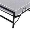 Nilkamal Zoe Folding Bed with Mattress (Black)
