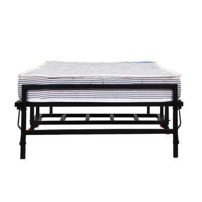 Nilkamal Zoe Folding Bed with Mattress (Black)
