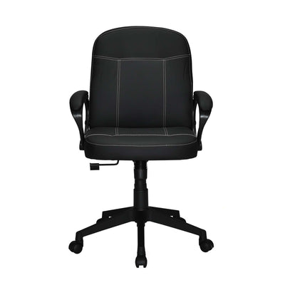 Nilkamal Mayor Low Back Office Chair (Black)