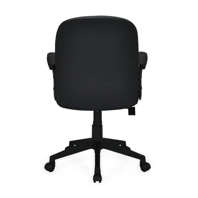 Nilkamal Mayor Low Back Office Chair (Black)