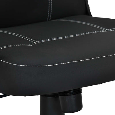 Nilkamal Mayor Low Back Office Chair (Black)