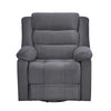 Nilkamal Sierra 1 Seater Rocker & Swivel Recliner Sofa (Brown)