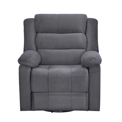 Nilkamal Sierra 1 Seater Rocker & Swivel Recliner Sofa (Brown)