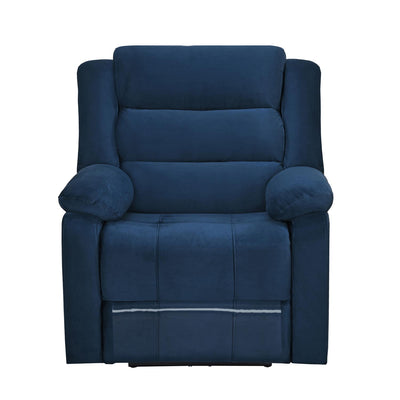 Nilkamal Sierra 1 Seater Electric Recliner Sofa (Blue)