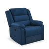 Nilkamal Sierra 1 Seater Electric Recliner Sofa (Blue)