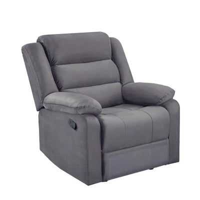 Nilkamal Sierra 1 Seater Manual Recliner Sofa (Brown)