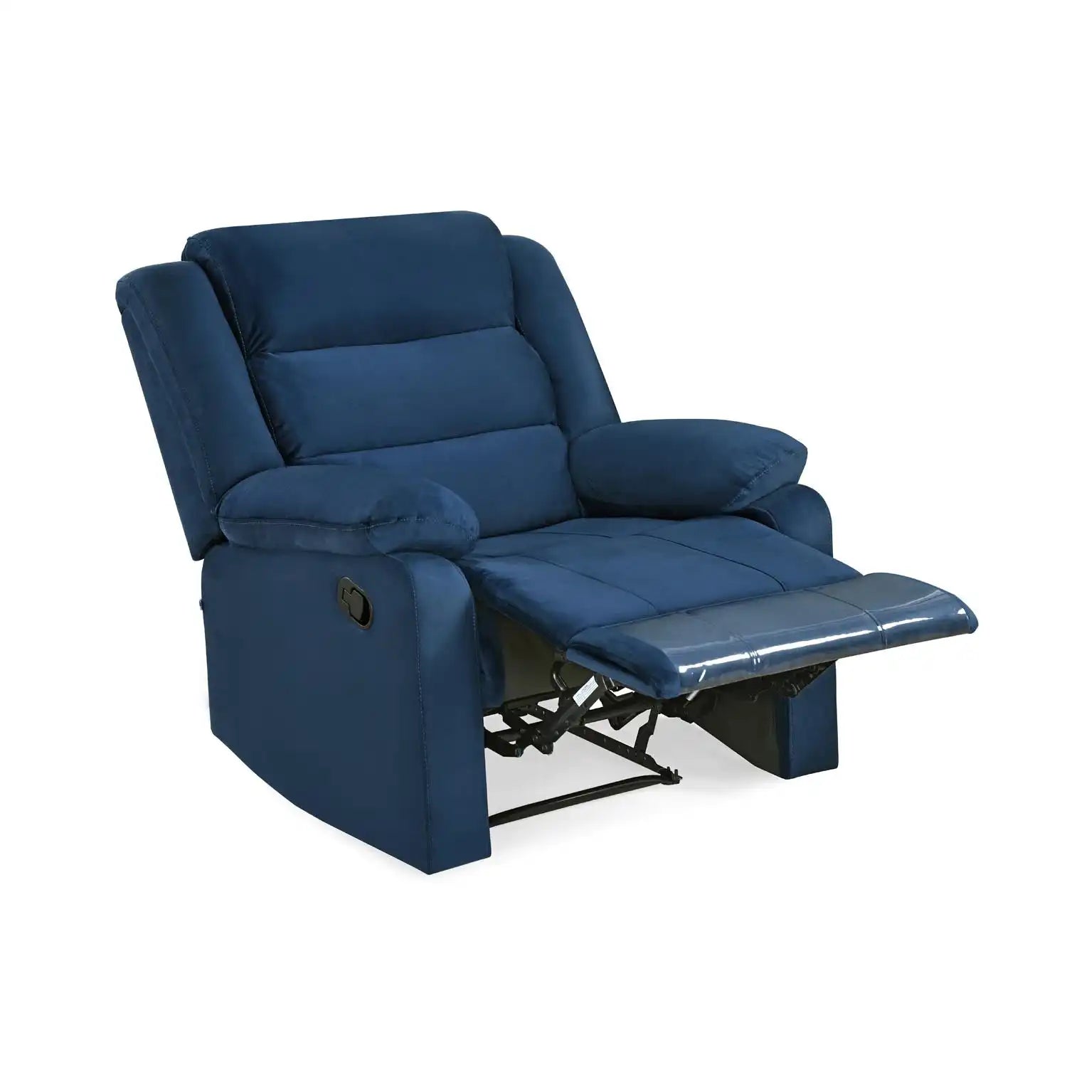 Nilkamal Sierra 1 Seater Manual Recliner Sofa (Blue)