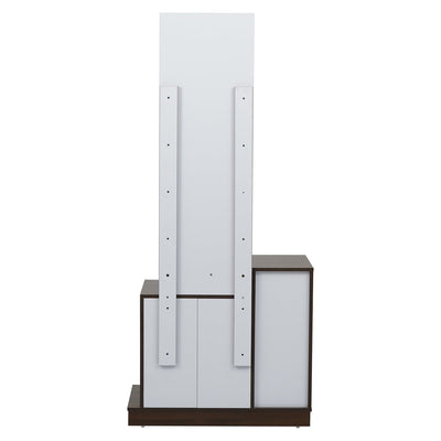 Nilkamal Dyson Dresser with Mirror (Classic Walnut)