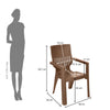 Nilkamal Ortho Comfort Plastic Arm Chair