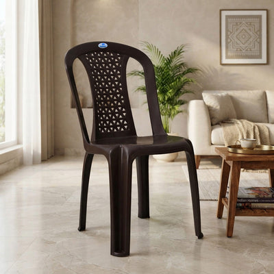 Nilkamal Eden Plastic Armless Chair