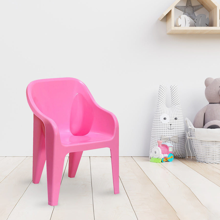 Nilkamal Eeezy Go Plastic Baby Arm Chair (Fairy Pink)