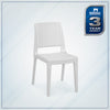 Nilkamal Enamora Plastic Armless Chair (Milky White)