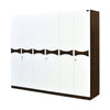 Nilkamal Estana 6 Door Wardrobe (Brown)