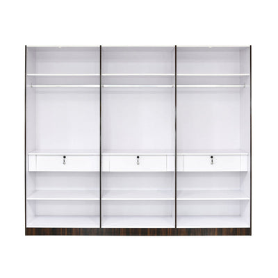 Nilkamal Estana 6 Door Wardrobe (Brown)