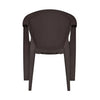 Nilkamal Exotica Chairs and Glass Top Coffee Table Plastic Outdoor Set (Season Rust Brown & Weather Brown)