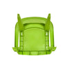 Nilkamal Exotica Plastic Arm Chair (Lush Green) - Bottom View