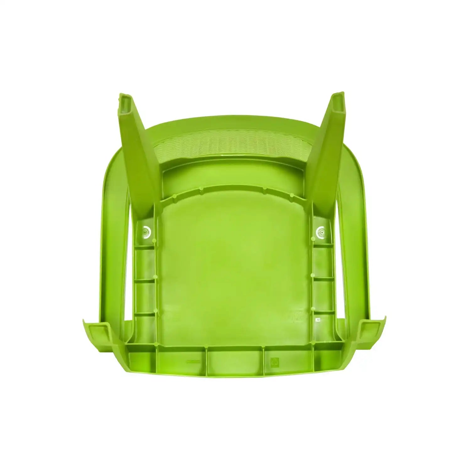 Nilkamal Exotica Plastic Arm Chair (Lush Green) - Bottom View