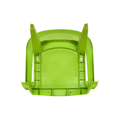 Nilkamal Exotica Plastic Arm Chair (Lush Green) - Bottom View