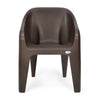 Nilkamal Eeezy Go Plastic Chair Season Rust Brown – Front View