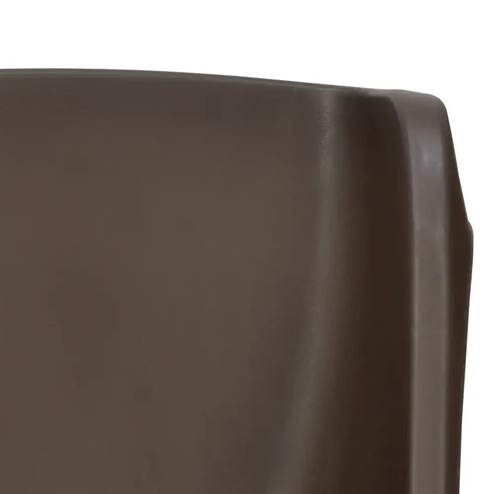 Nilkamal Eeezy Go Plastic Chair Season Rust Brown – Close View
