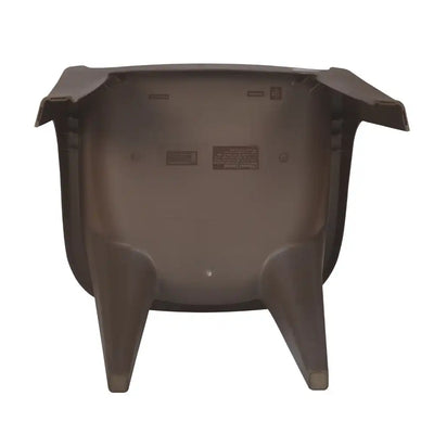 Nilkamal Eeezy Go Plastic Chair Season Rust Brown – Bottom View