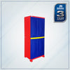 Nilkamal Freedom Big 1 (FB1) Plastic Storage Cabinet (Pepsi Blue, Bright Red and Yellow)