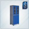 Nilkamal Freedom Big 2 Plastic Cabinet (Deep Blue & Grey)