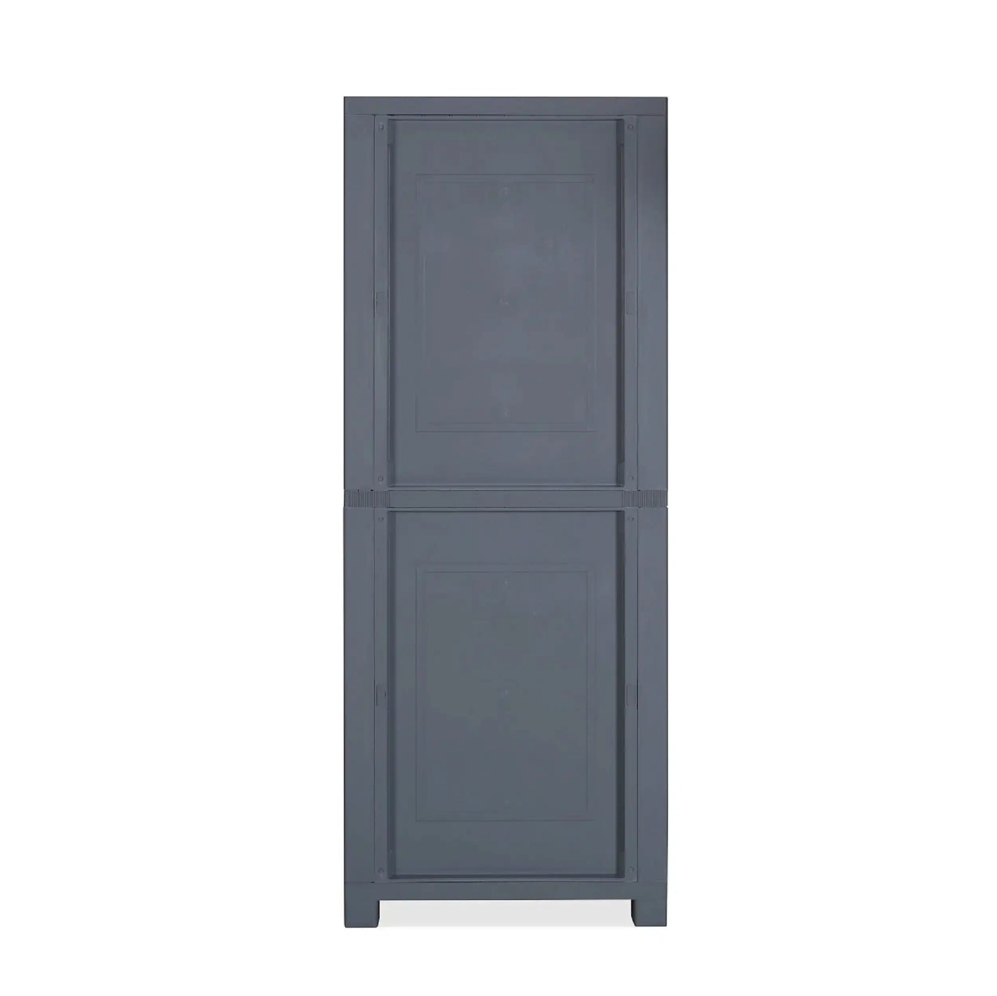 Nilkamal Freedom Big 2 Plastic Cabinet (Deep Blue & Grey)