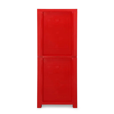 Nilkamal Freedom Big 2 (FB 2) Plastic Storage Cabinet – Back View (Blue)