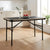 Nilkamal Feast 4 ft Blow Foldable Rectangle Table (Brown)