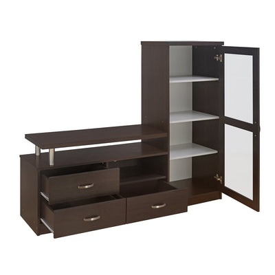 Nilkamal Felix Wall Unit (Coffee)