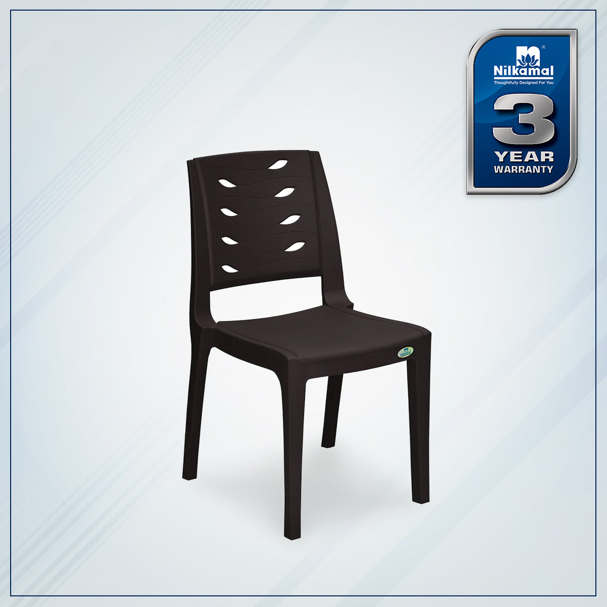 Nilkamal Fern Plastic Armless Chair