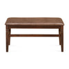 Nilkamal Fern Multi Use Medium Sitting Bench for Living Room | Dining Room (Erin Brown)