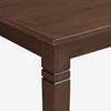 Nilkamal Fern 4 Seater Dining Table (Erin Brown)