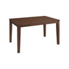 Nilkamal Fern 4 Seater Dining Table (Erin Brown)