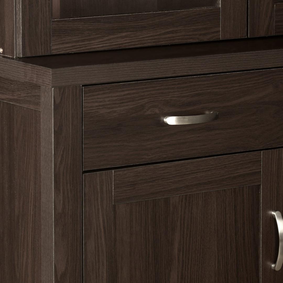 Nilkamal Ben Hutch Storage Cabinet (Brown)