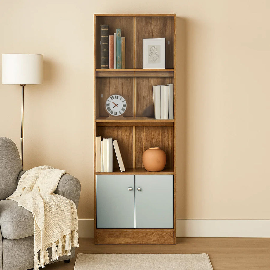 Nilkamal William Book Case (Oak Grey)