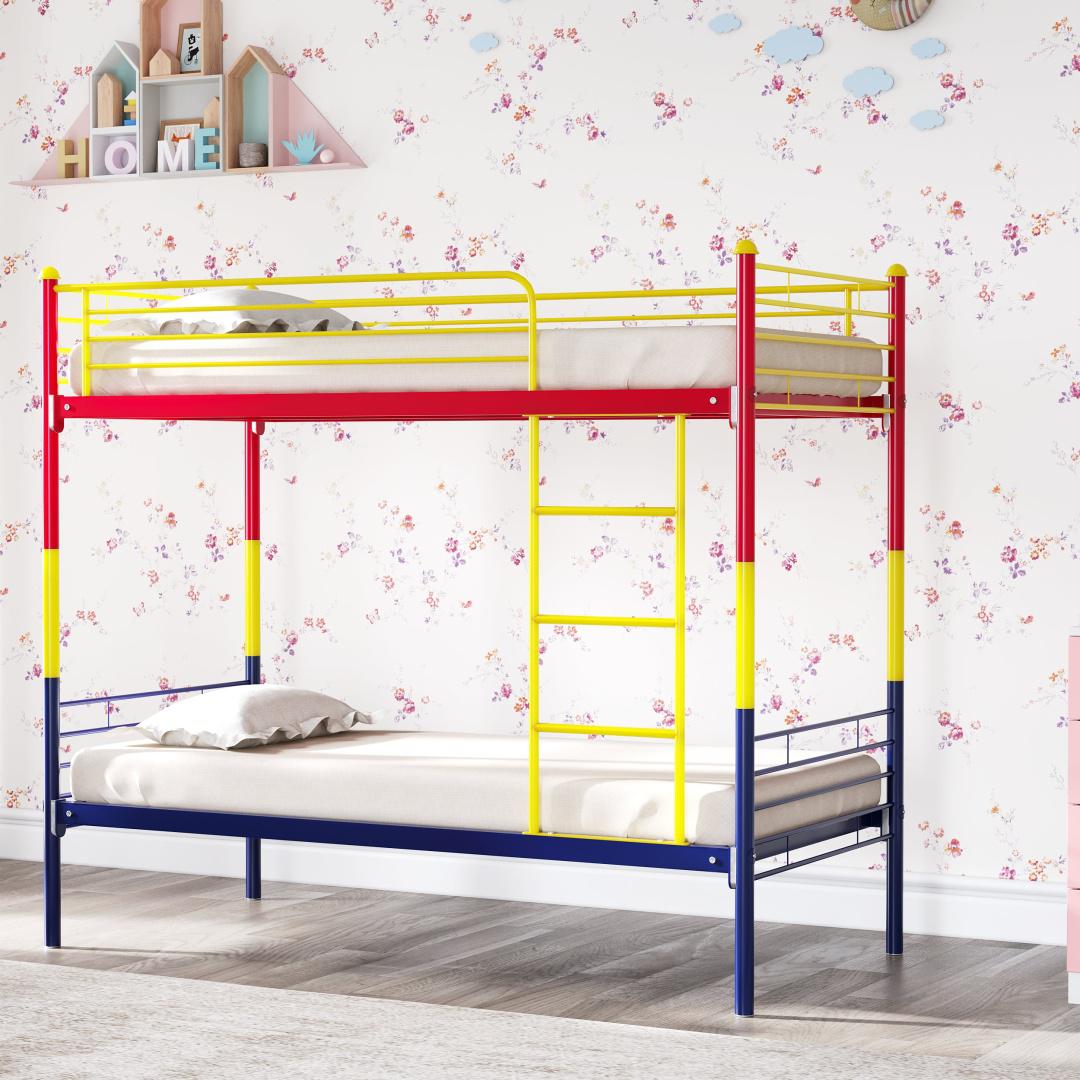 Nilkamal Nemo Metal Bunk Bed (Multicolor) - Main Image