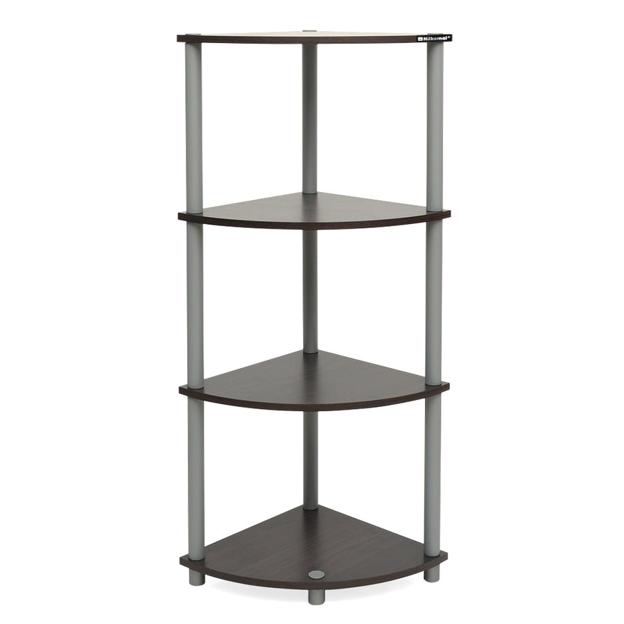 Nilkamal Florida Wooden Corner Rack (Wenge)