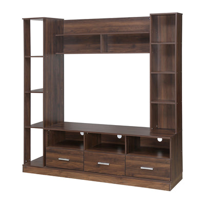 Nilkamal Florito Wall Unit (Walnut / Hiland Pine)