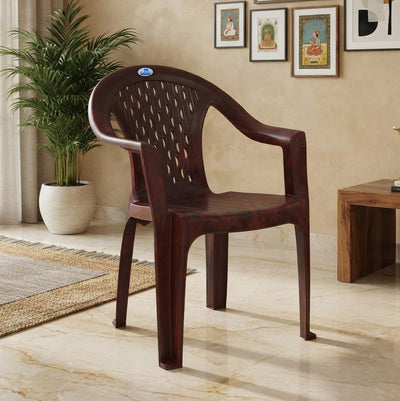 Nilkamal Flute Plastic Arm Chair