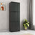 Nilkamal Freedom Large (FML) Plastic Storage Cabinet (Charcoal Grey) - Main View