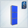 Nilkamal Freedom Mini Large (FML) Plastic Storage Cabinet (Deep Blue / Grey)