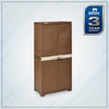 Nilkamal Freedom Mini Medium Cabinet (FMM) (Rust Brown / New Cream)