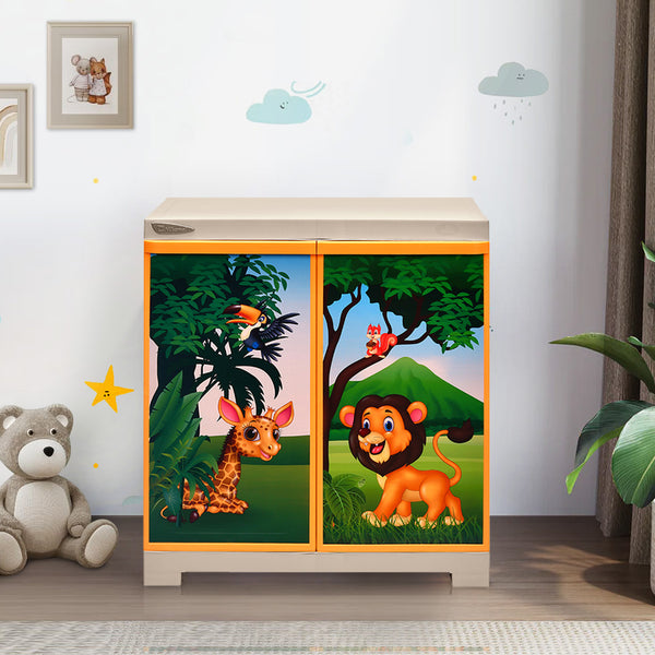 Buy Nilkamal Freedom Mini (FMSJ) Jungle Theme Kids Plastic Storage