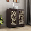 Nilkamal Freedom Star Small (FMSSTAR) Plastic Storage Cabinet (Weather Brown & Biscuit)