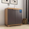 Nilkamal Freedom Mini Small (FMS) Plastic Storage Cabinet (Weathered Brown / Biscuit)