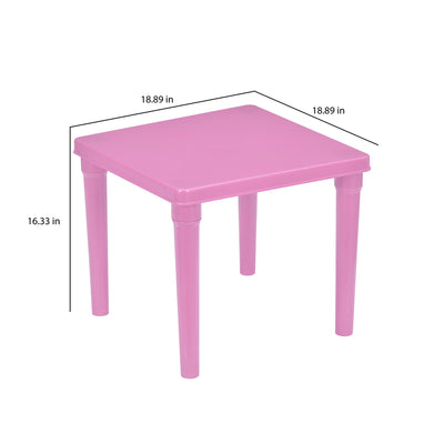 Nilkamal Genius Ludo Table + 2 Chairs Kid's Study Set