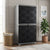 Nilkamal Freedom (FMM) Wave Plastic Storage Cabinet (Haze Grey & Charcoal Grey)